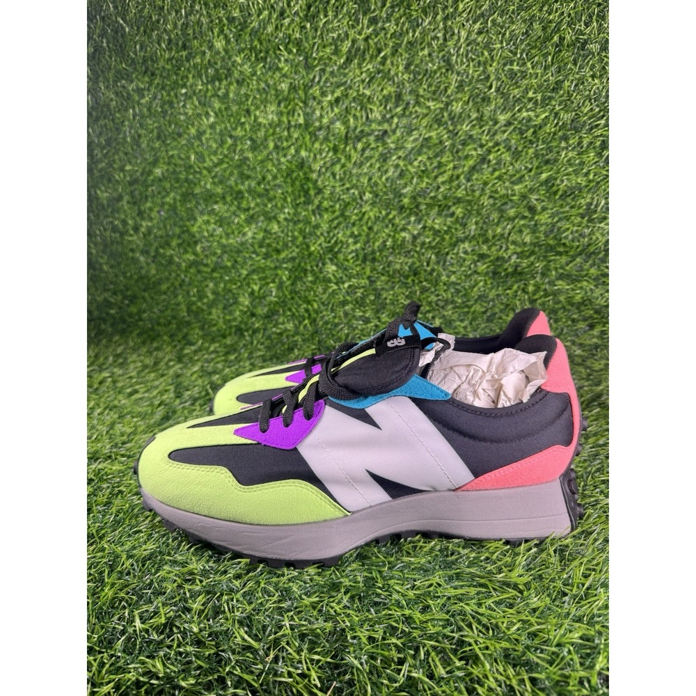 New Balance 327 Paradise Pink Black Multi Color Men's Size 11 D Shoes MS327EA